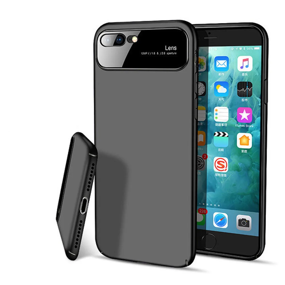 Z515 крышка 2019 закаленное Стекло Камера протектор Жесткий ПК чехол для iPhone 7/8 плюс 5