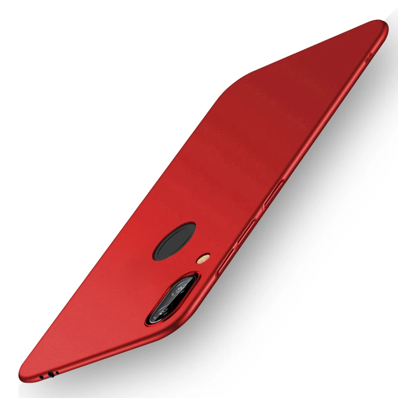 Red Роскошный Жесткий чехол для телефона Xiaomi Redmi S2 6 6A 5 5A 5 Plus матовая задняя крышка из поликарбоната для Redmi Note 7 5 5A 6 Pro Чехол для телефона Capa сумка - Цвет: Red