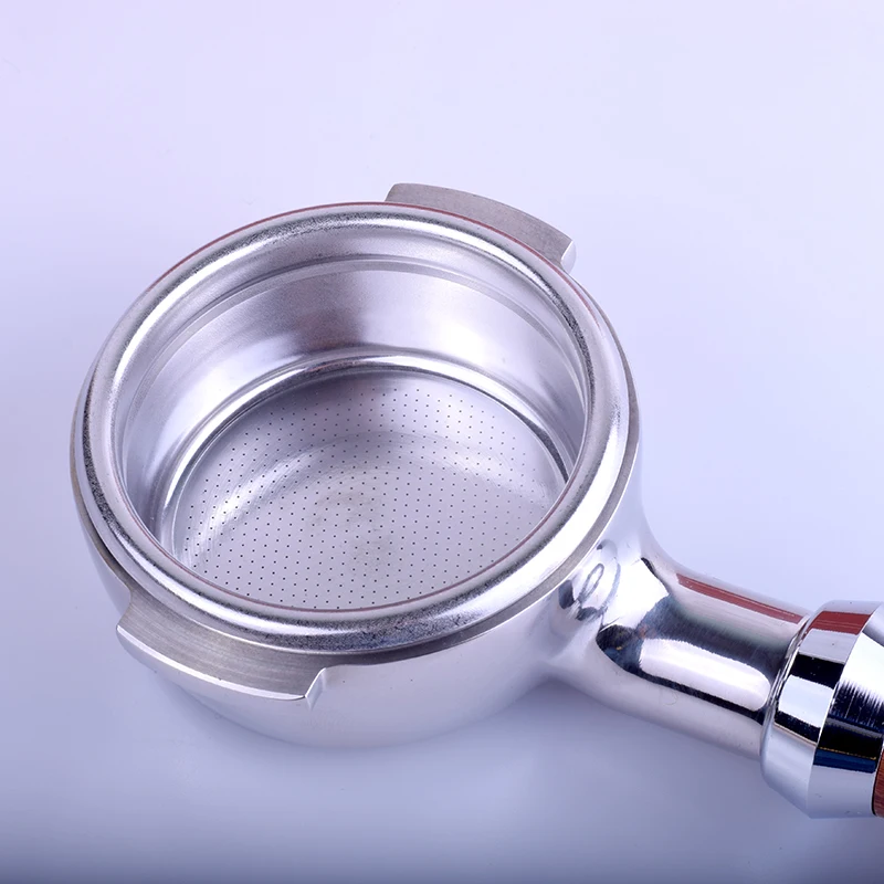 Коммерческий эспрессо bottomelss portafilter 58 мм Стандартный кофе ручка машины без корзины выстрел сделано 304 нержавеющая сталь