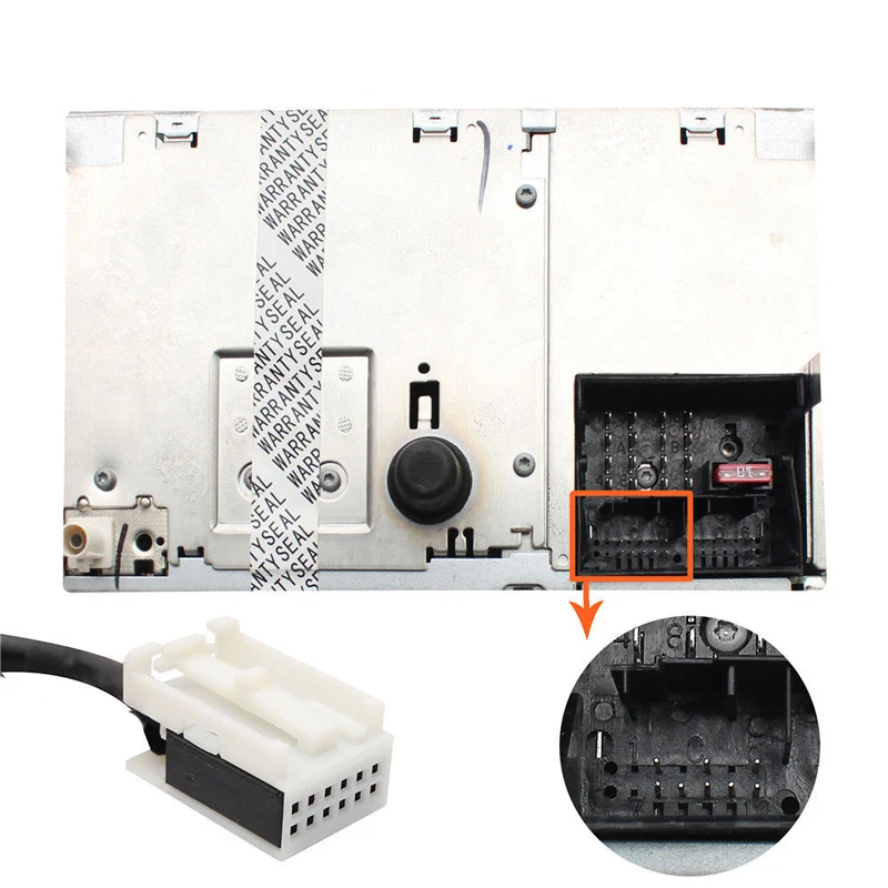 Аудиокабель адаптер Biurlink 150 см RCD510 RNS315 RCD310 AUX порт переключения для Volkswagen Golf MK6 Sagitar
