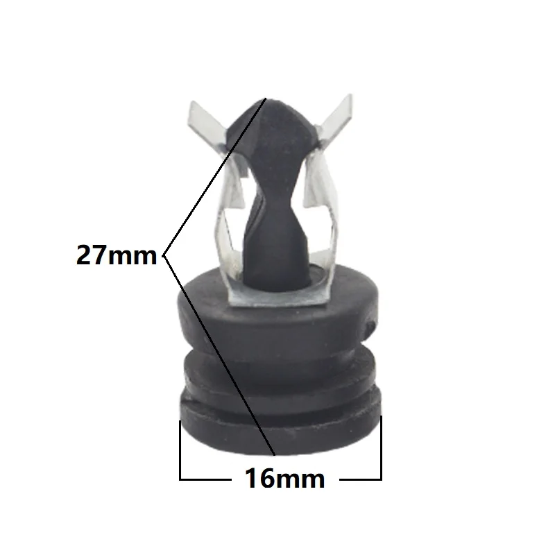 

20 пластиковых зажимов для Volkswagen, металлическое основание, фиксированная верхняя крышка двигателя, капот, резиновое кольцо, изоляционные крепления