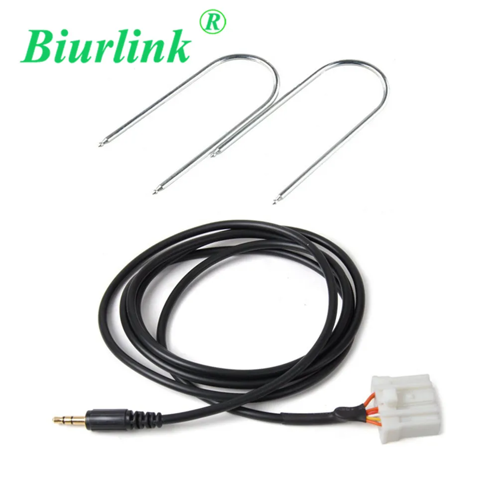 Автомобильный стереозвук Biurlink 3 5 мм аудиоинтерфейс Aux аудио вход Кабель адаптер