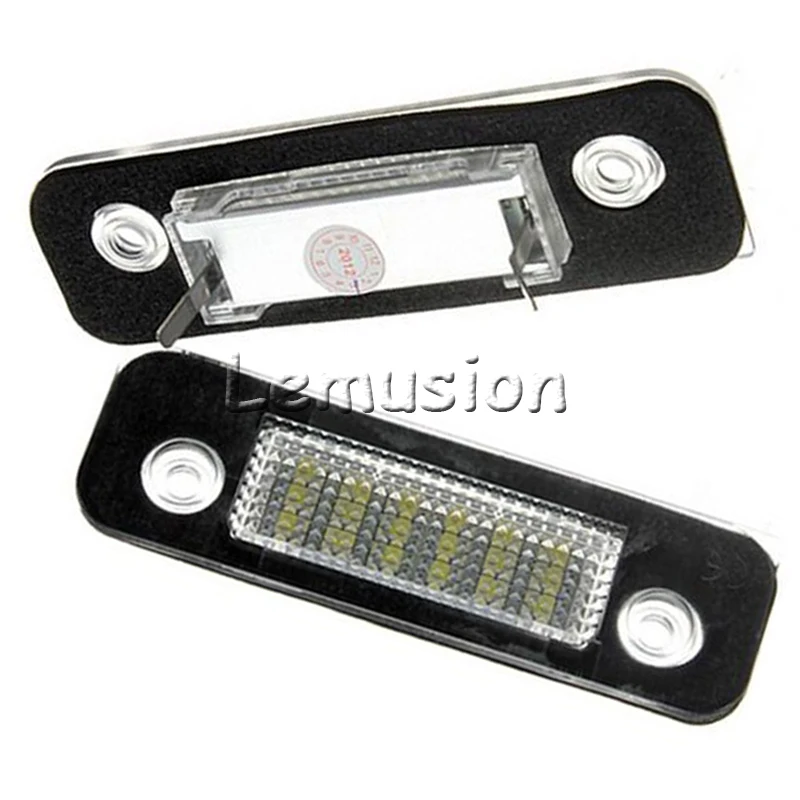 1 пара Автомобильный светодиодный номерной знак светильник дневные ходовые огни
