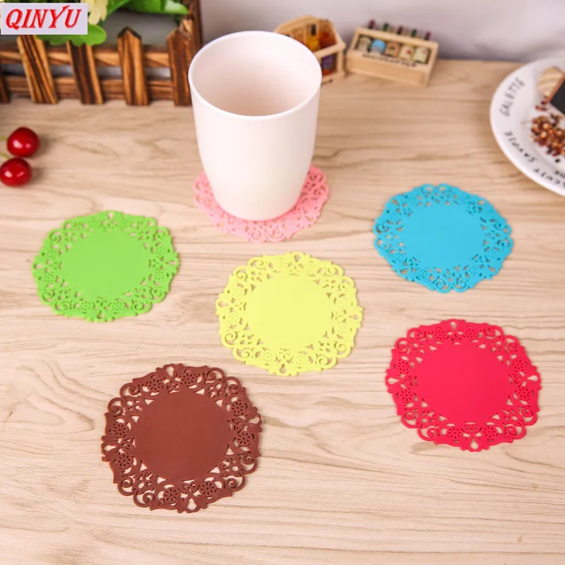 Кухонные Нескользящие Коврики для фруктов 10 шт. коврики обеденного стола