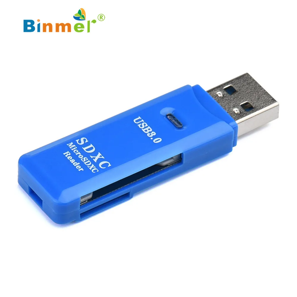 Суперскоростной мини USB 3 0 Micro SD/SDXC TF кардридер 5 Гбит/с ECOSIN2 адаптер оптовая
