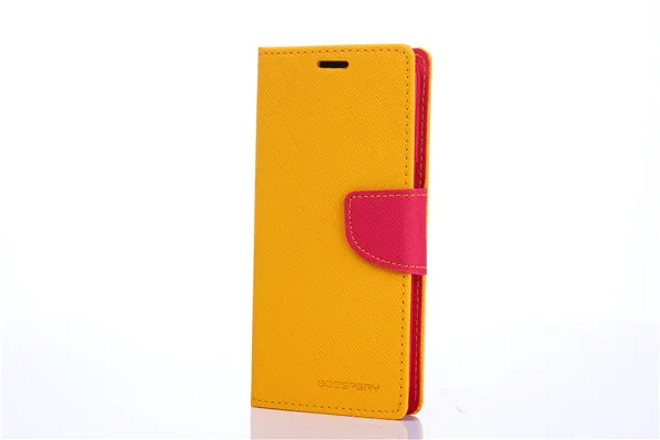 Yellow Rosered S9 S9 Plus чехол Mercury Goospery цветной модный ежедневник Кошелек Флип-подставка чехол для samsung Galaxy S3 S5 S5 Mini S7 S8 Edge Plus - Цвет: Yellow Rosered