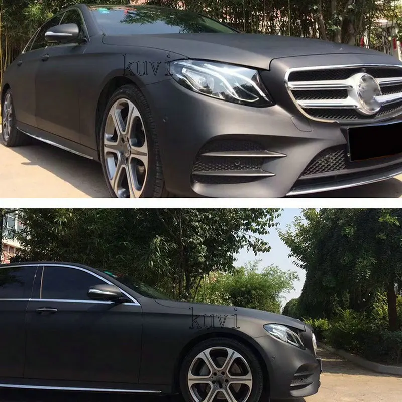 152cmx30cmматовая серебристо-серая Черная Виниловая пленка для автомобиля, мотоцикла, скутера, DIY Стилизация, клейкая пленка, лист с воздушными пузырьками, наклейки