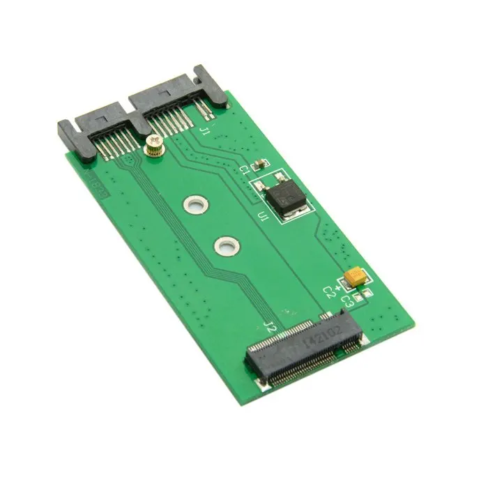 Mini PCIE pci e express 2 полосный ssd M.2 NGFF SSD до 1 8 &quotMicro SATA 7 + 9 16pin адаптер карты PCBA для E531 X240S