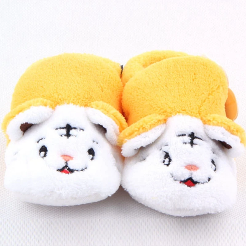 Toddler Baby First Walkers Animal Shape Soft Sole Warm Anti-slip Shoes 0-12Y Prewalker |