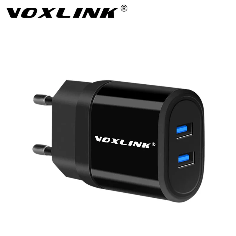 VOXLINK USB зарядное устройство адаптер для iPhone 5V 2.1A настенное/дорожное портативный