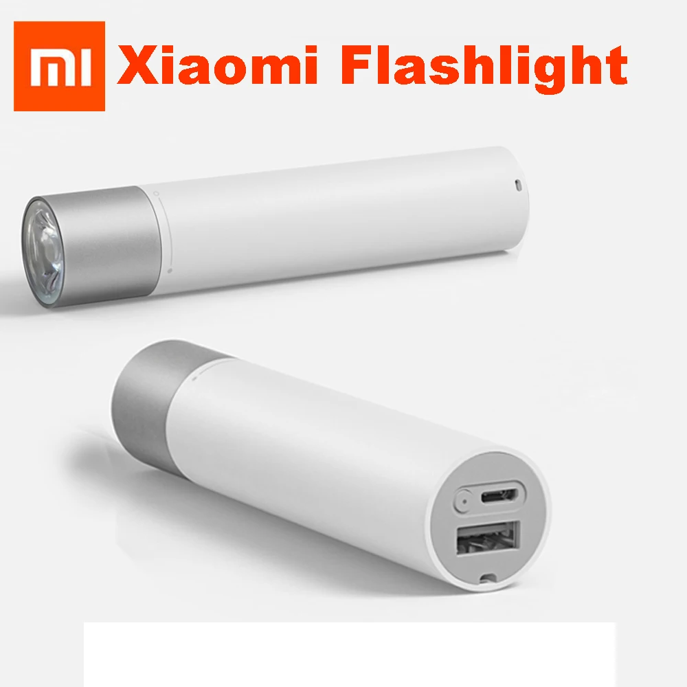 Фонарик Xiaomi Mjia 11 регулируемых режимов яркости вращающаяся головка лампы 3350 мАч
