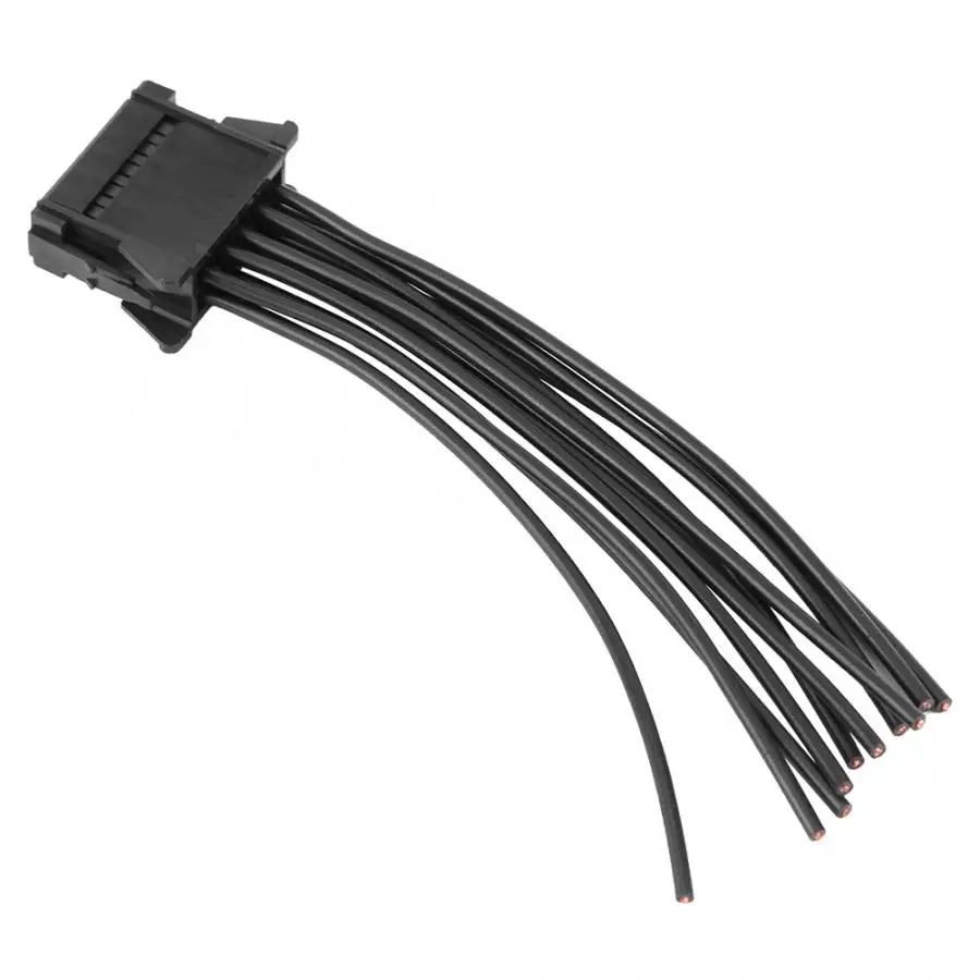 Для зарядки в автомобиле вентилятора двигателя проводка резистора + разъем для