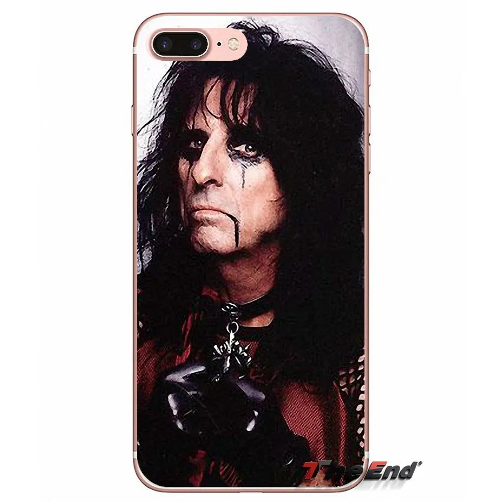 For Xiaomi Redmi 4 3 3S Pro Mi3 Mi4 Mi4i Mi4C Mi5 Mi5S Mi Max Note 2 Heavy metal band Alice Cooper Soft Case | Мобильные телефоны и
