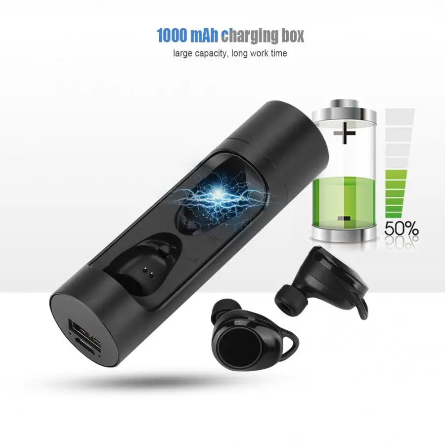 X8 TWS Bluetooth 5.0 Wireless Waterproof Earphone Mobile Phone Touch Control Earbuds | Электроника
