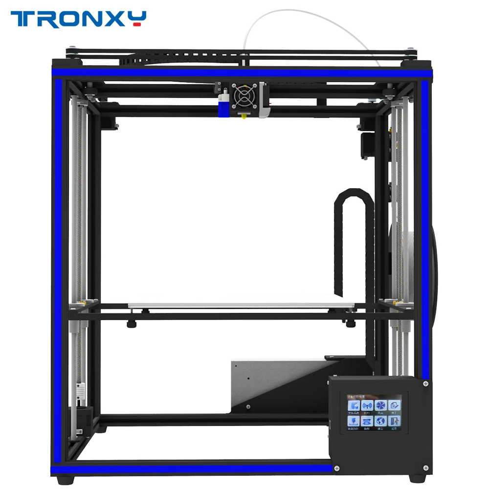 2019 Модернизированный 3d принтер Tronxy X5SA датчик накаливания большого размера плюс