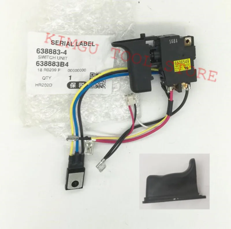 Крышка переключателя для Makita 638883 4 638882 6 424111 1 DHR202 BHR202 6506549|for makita|makita switchswitch makita |