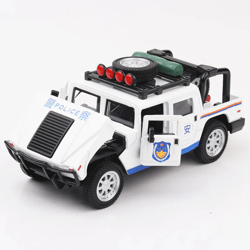 ZXZ 1:32 Масштаб литья под давлением сплава металла модель автомобиля Hummer h1 военный