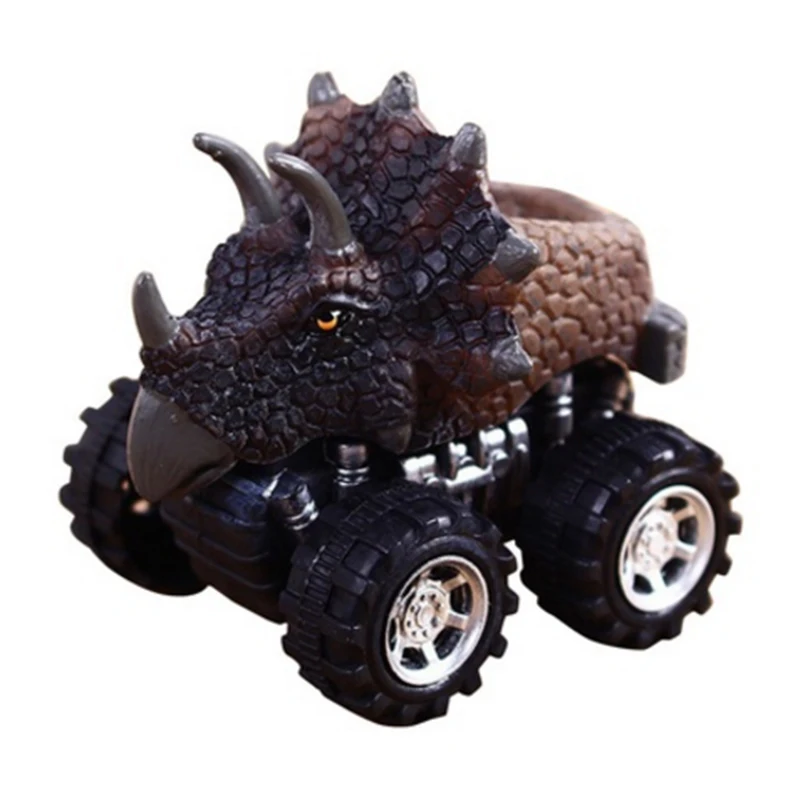 WOTT-детский подарок на день игрушка динозавр модель мини игрушечный автомобиль