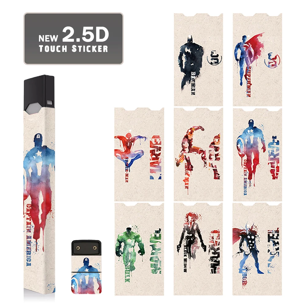 SHIODOKI 2 Pack Juul Skin Decal for Pax JUUL 2.5D Technology Ultra Thin Protective Sticker Wraps Cases -Hero | Мобильные телефоны и