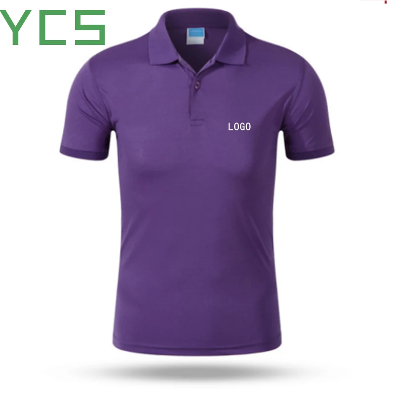 YCS магазин 14 узоров шелк хлопок индивидуальная рубашка поло для мужчин с