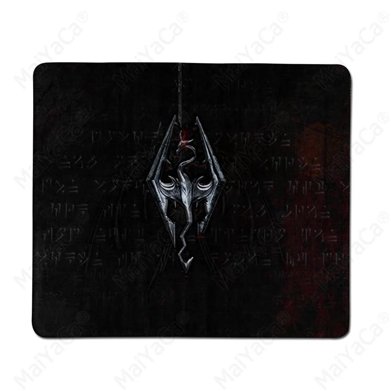 Lock Edge18x22cm MaiYaCa дизайн the elder scrolls v skyrim большой коврик для мыши PC компьютерный коврик резиновый PC компьютерный игровой коврик для мыши - Цвет: Lock Edge18x22cm