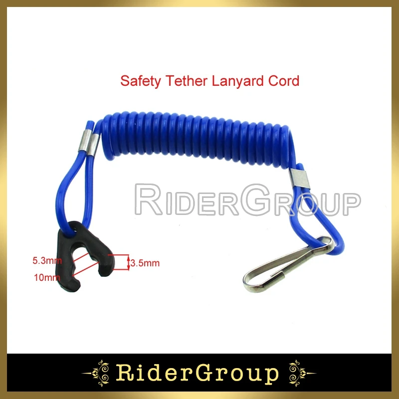 Шнур Safey Tether для выключателя струйного катера Yamaha Raptor Banshee Blaster ATV|Ножные стартеры