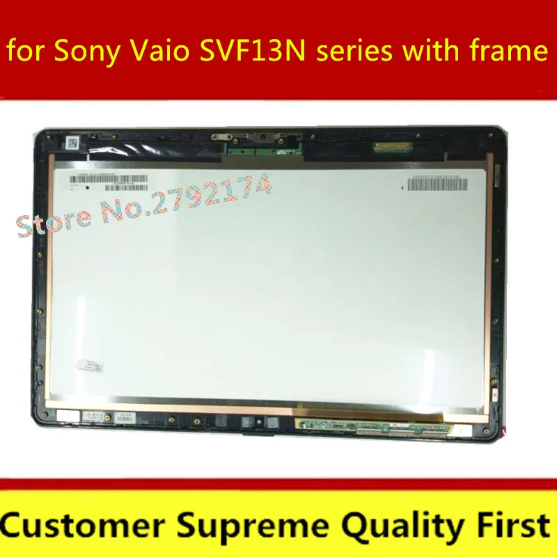 ЖК дисплей 13 3 дюйма с сенсорным экраном и дигитайзером в сборе для Sony Vaio SVF13N17SCB