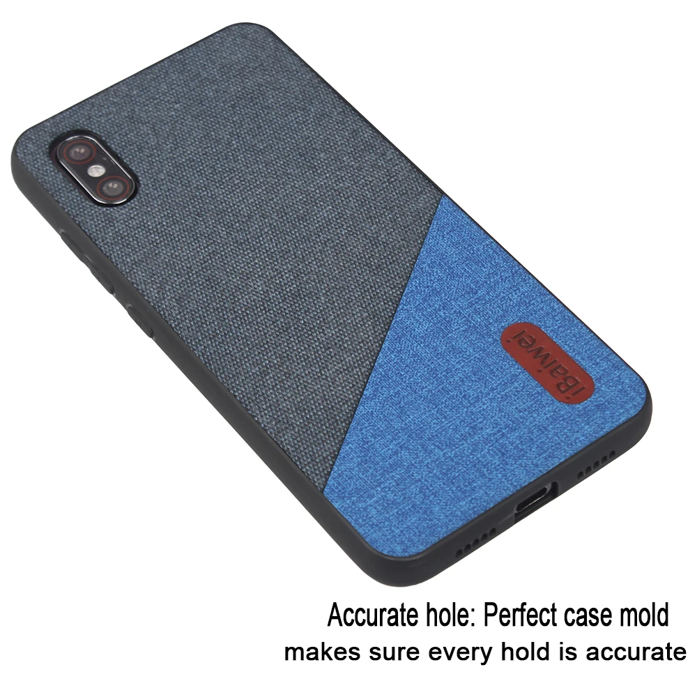 for Xiaomi Mi 8 Explorer Case Cloth Texture Splice Fabric silicon Soft Edge Protect Cover Mi8 Drop-Resistant Phone |