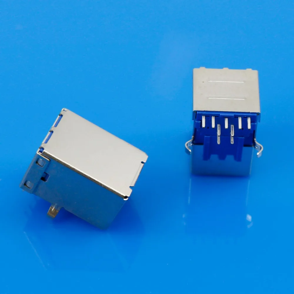 JCD 1 шт. USB3.0 B Тип женский Интерфейс s Встроенный разъем 90 градусов 9 Pin принтер USB