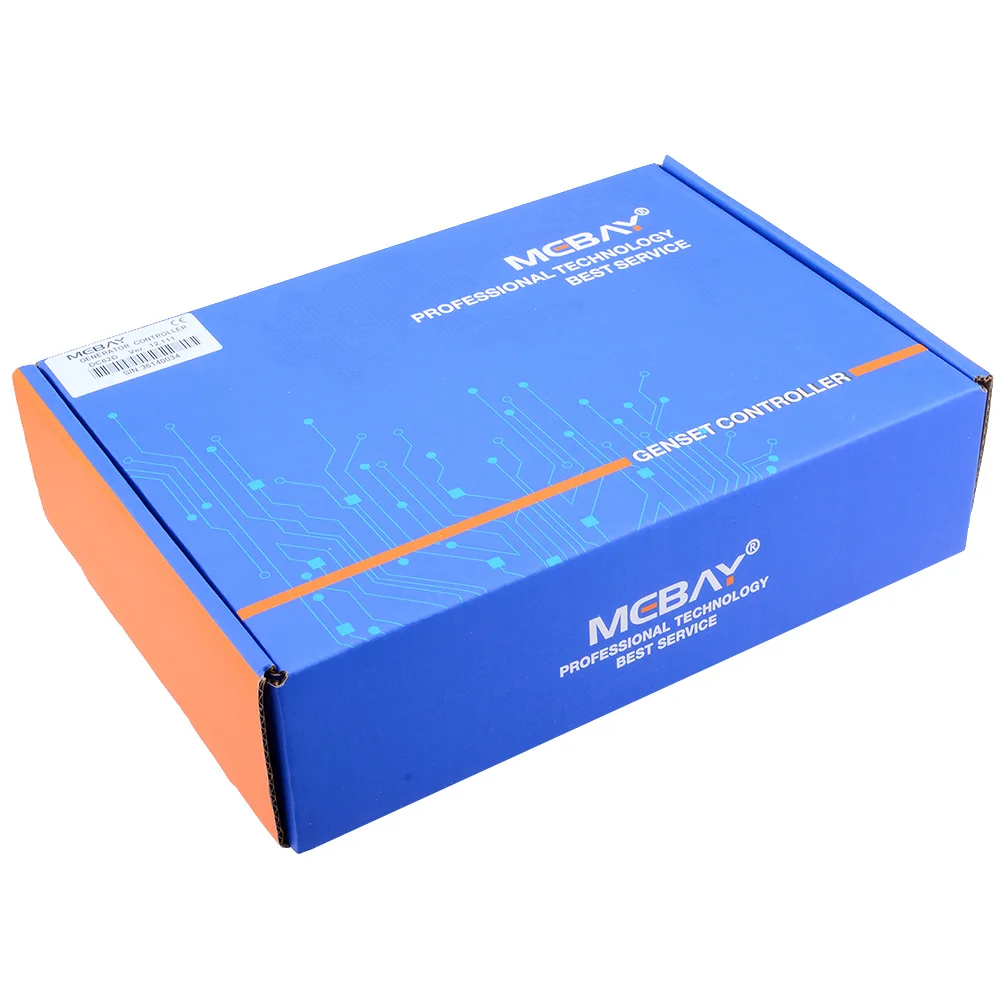 DC60D/DC62D контроллер генераторной установки для мониторинга параметров дизельной/бензиновой/газовой генераторной установки с 4," ЖК-экраном