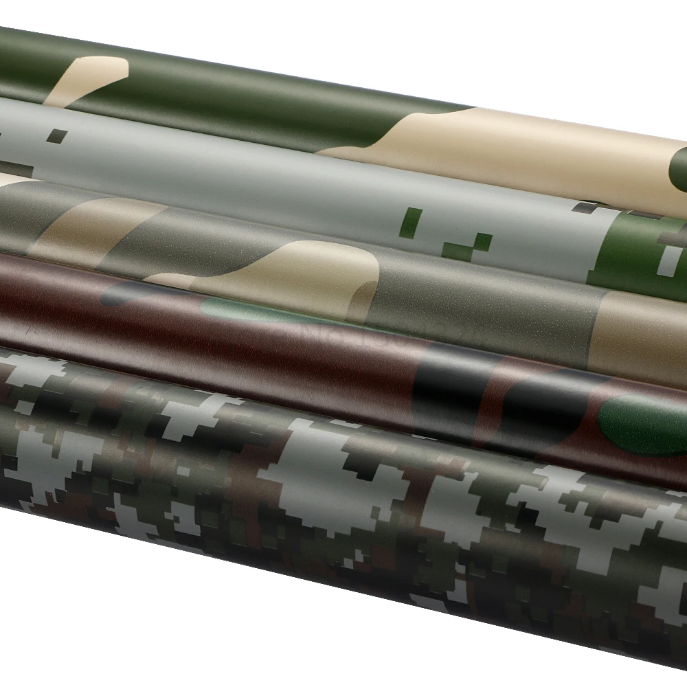 Автомобильный Стайлинг 50x200 см камуфляжная клейкая ПВХ Виниловая пленка