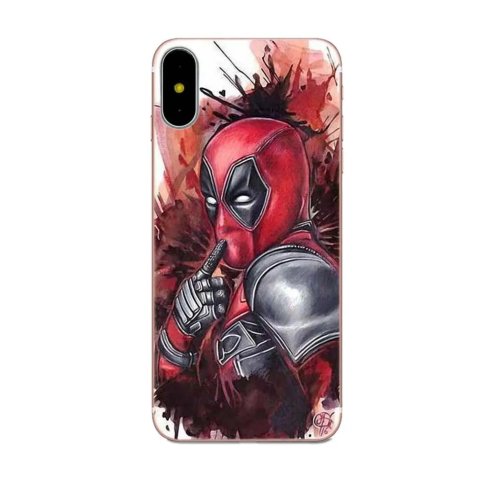 Вертикальный чехол для телефона Xiaomi Redmi Mi Note 7 8 9 SE Pro Lite Go Play Deadpool | Мобильные