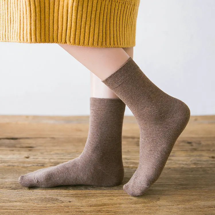 5 пар/партия женские хлопковые носки модные 71003 | Женская одежда