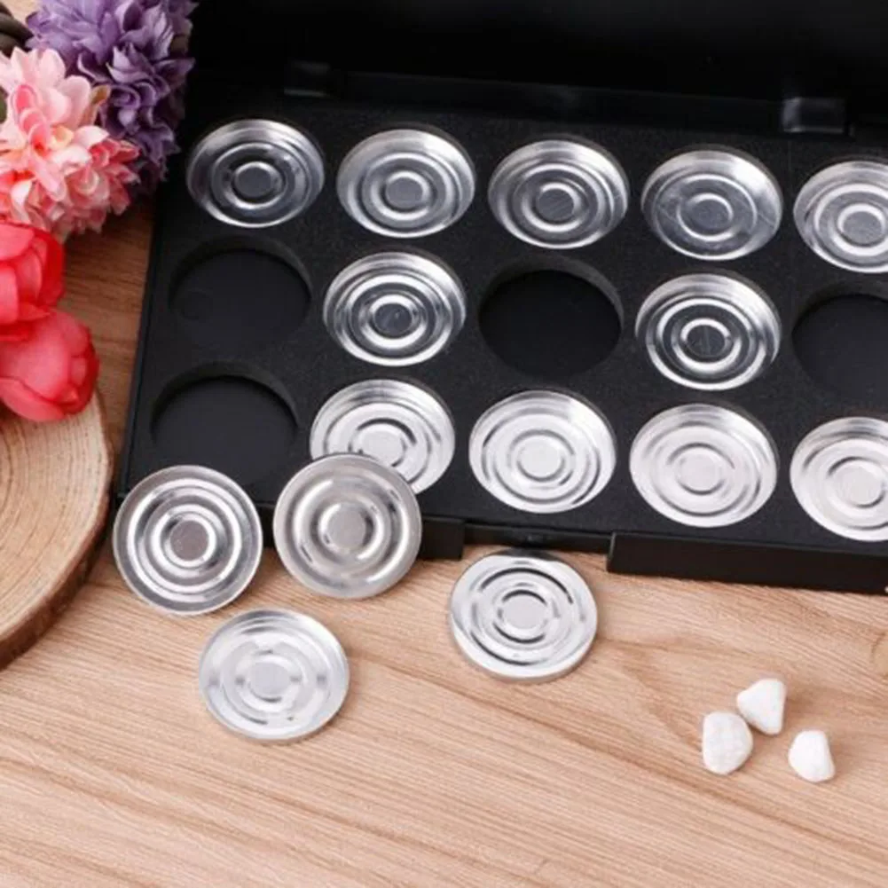 Durable Portable DIY Aluminum 15 Holes Empty Eyeshadow Palette Cosmetics Makeup Case Holder | Eye Shadow