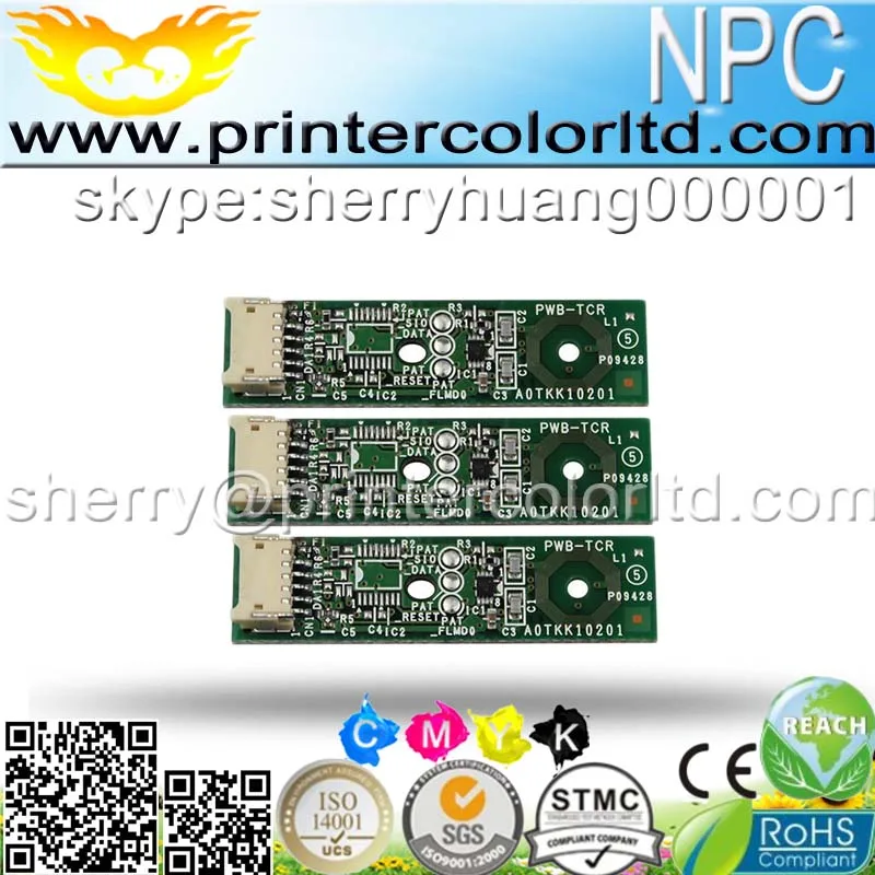 Чип для Разработка A2XN0KD 224 E DV512K DV 512 C Y + 284 554E 364E laserjet развития блок чипы низкая
