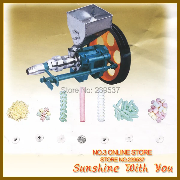 2017 Акция Экструзионная Кукуруза малого типа 4 кВт двигатель требуется машина для