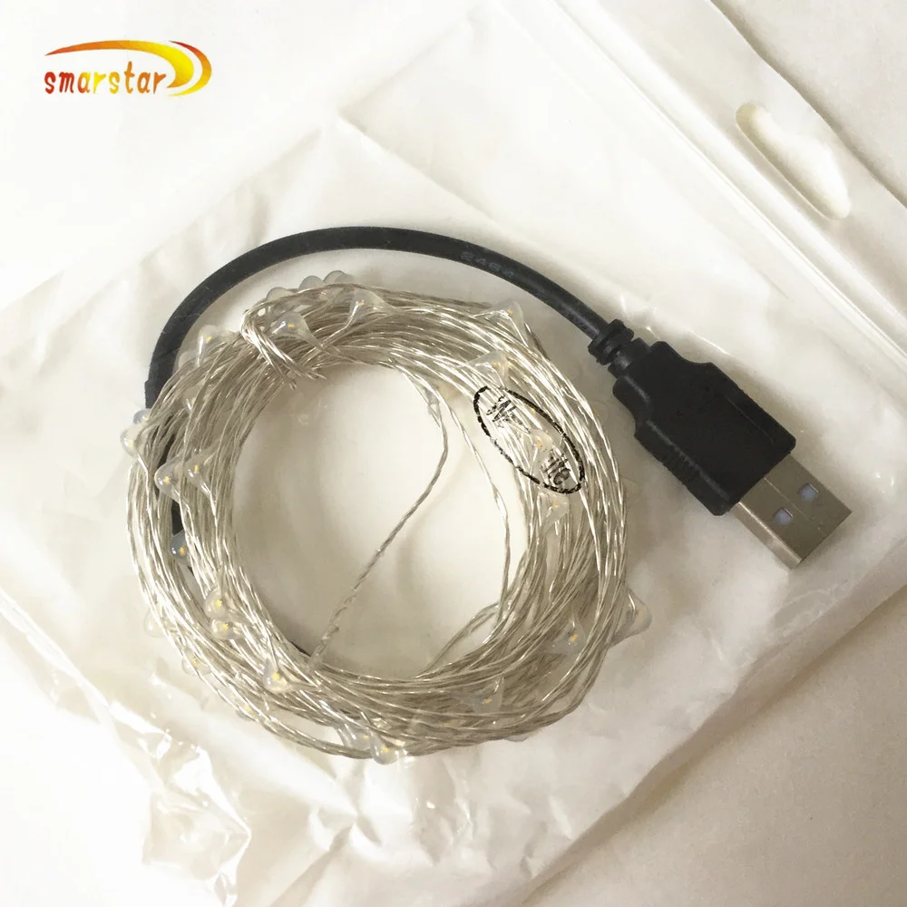 Светодиодная гирлянда с USB 5 В м 10 50/100 светодиодов | Лампы и освещение