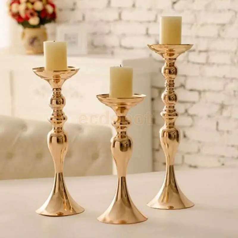 

Romantic Wedding Venue Main Road Flower Vase Rack Banquet Party Table Centerpiece Candle Holer