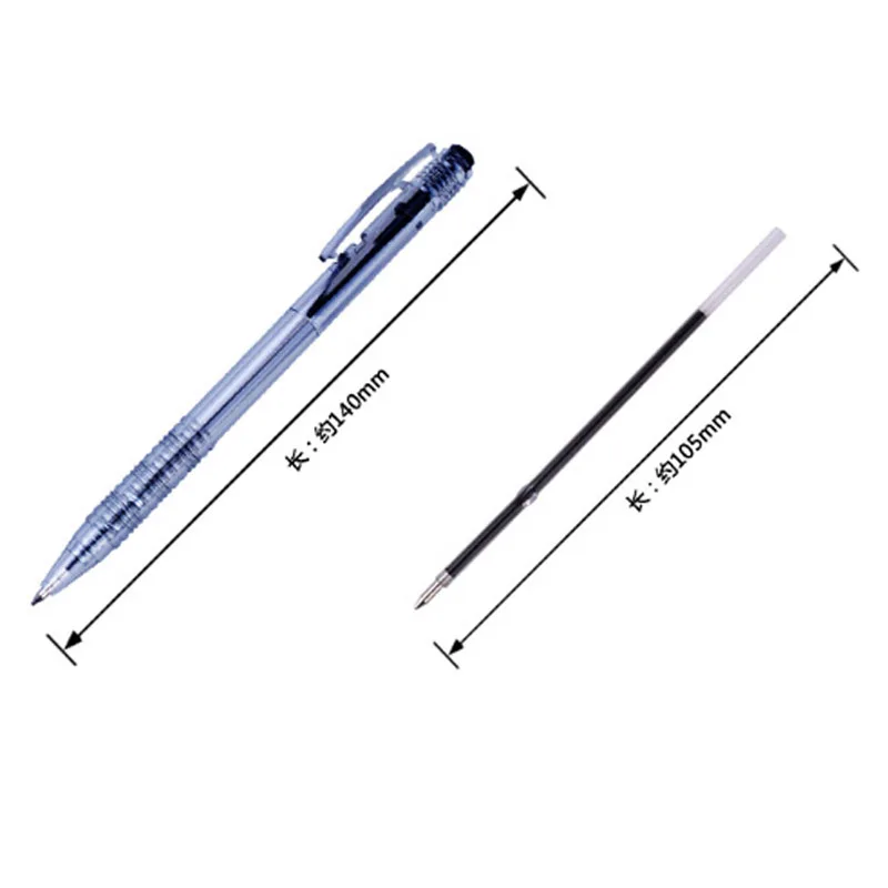 Высокое качество 20 штук черные/красные/синие чернильные шариковые ручки Ручка