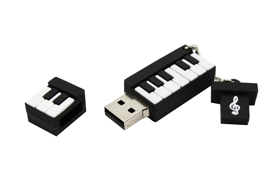 Король сарас мультфильм usb 2,0 музыкальный инструмент пианино гитара Примечание скрипка 64 Гб USB флеш-накопитель ручка привода 4 ГБ 8 ГБ 16 ГБ 32 ГБ U диск