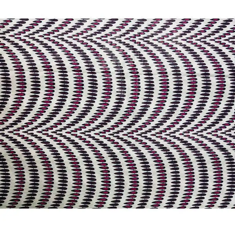 Африканская ткань Дашики черного цвета с восковым принтом настоящая восковая