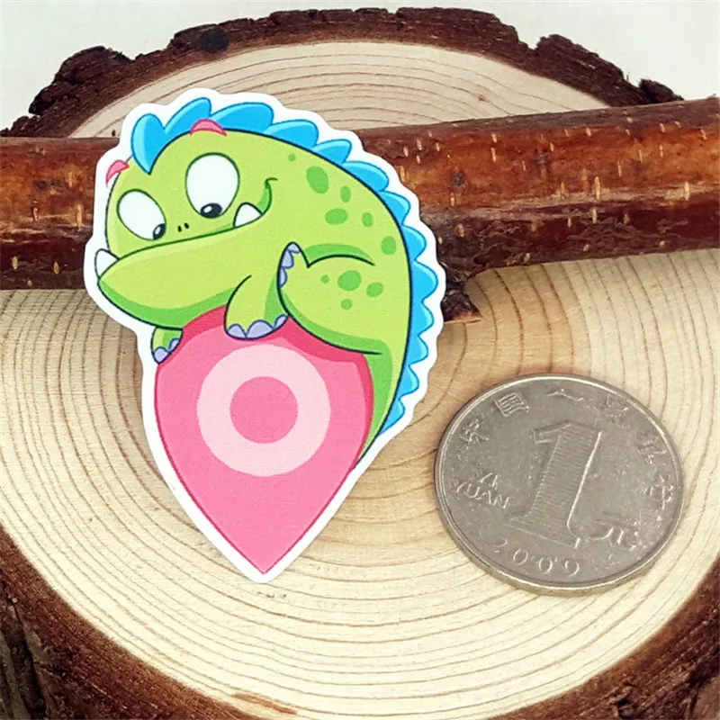 28 шт. новые мини милые аниме маленький монстр бумажные этикетки и наклейки