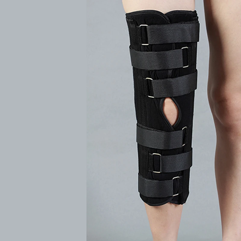 Наколенник с регулируемой шарнирной опорой ортопедический фиксатор Корректор