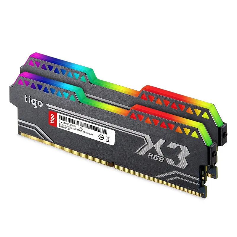 144*45,5 мм X3 RGB DDR4 8G 3200MHz настольная игровая ОЗУ 288 PIN 1,35 V Электронный СПОРТИВНЫЙ ИГРОВОЙ светильник RGB Память ram для настольного ноутбука