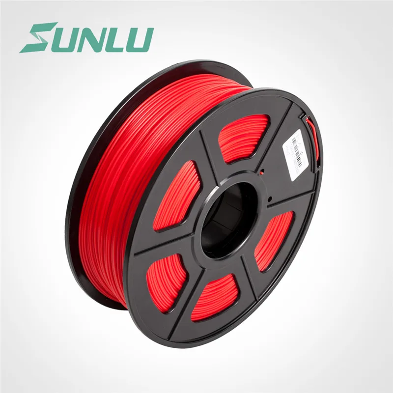 ABS-RED Производитель 3D нити ABS нити 1,75 многоцветные 1 кг пластиковые катушки 3D Принтер Нити impressora 3D нити - Цвет: ABS-RED