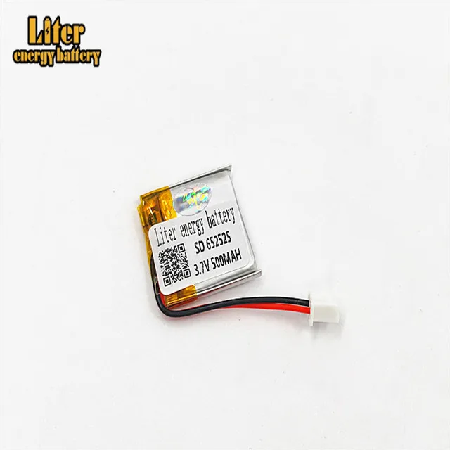 XHR 2P 2 54 500 мАч 652525 3 7 В литий полимерный аккумулятор MP3 точка чтения ручка пульт