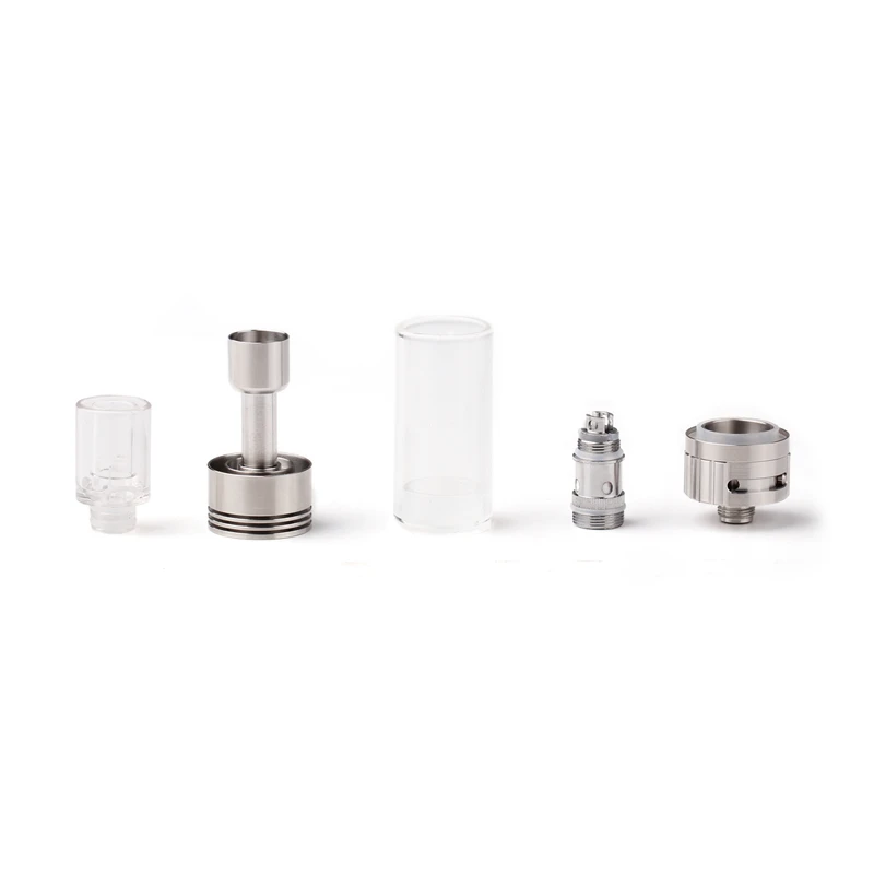 ECT Kenjoy Vot mini Vaporizer 0.5ohm 0.3ohm 304 Stainless Steel Pyrex Glass 2.5ml Atomizer E cigarette for 30w 50W Box mod | Электроника