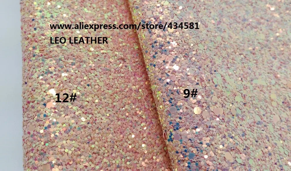 5 PCS A4 SIZE (21x29cm) Chunky Glitter Leather Fabric PU for DIY Sewing P45C | Дом и сад