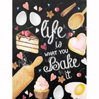 Алмазная 5D Вышивка, мультяшный текст, слова, мороженое, вышивка крестиком, алмазная живопись, круглая Стразы, домашний декор, подарок