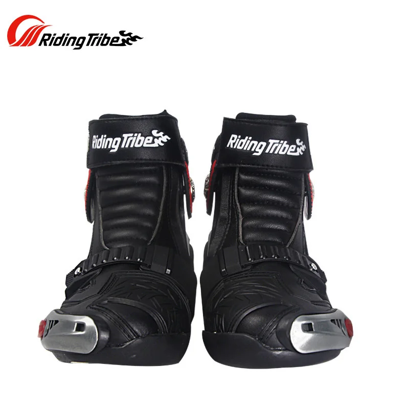 Pro-байкер профессиональные мотоциклетные ботинки мужчины Гонки moto rbike Сапоги botas